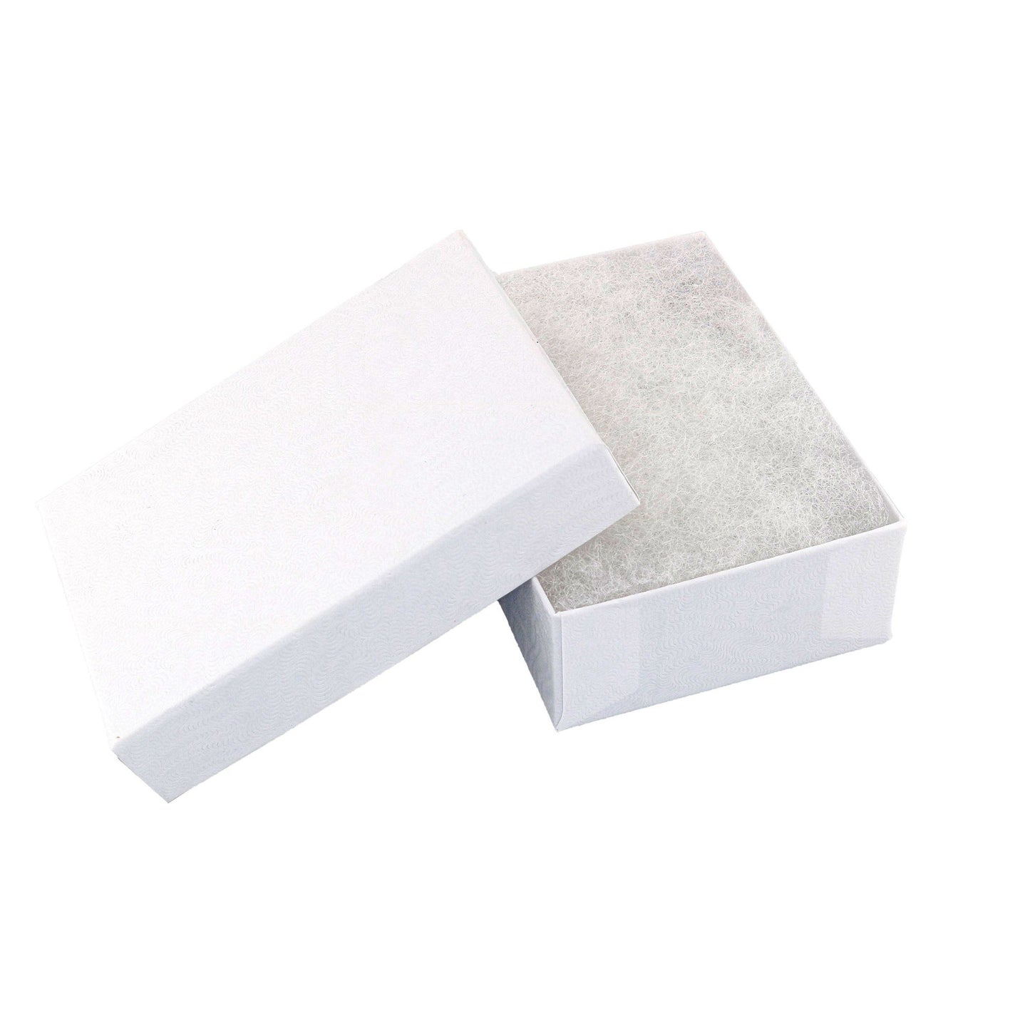 Gold Extra Small White CZ Womens Heart Love Nugget Earring (emgeedi# E13346)