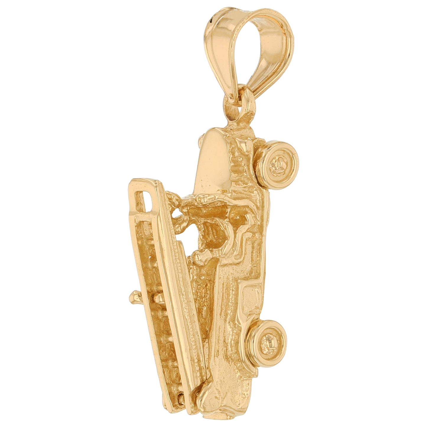 Gold Mens First Responder Pendant (emgeedi# P9229)