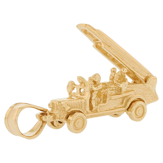 Gold Mens First Responder Pendant (emgeedi# P9229)