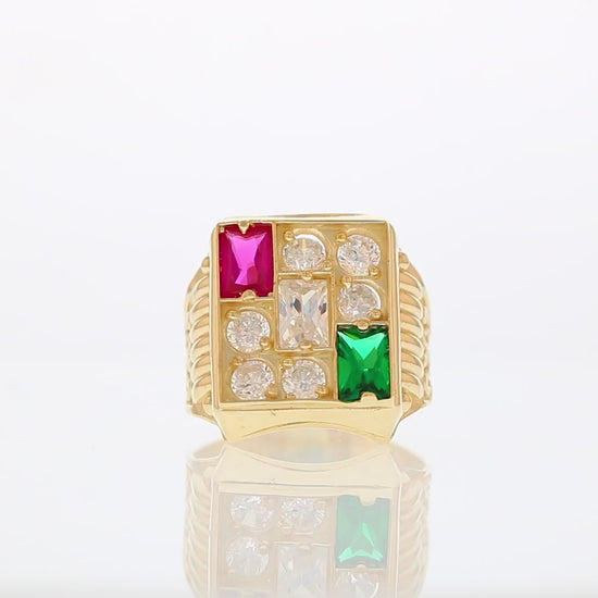 360 degree view of ring.
