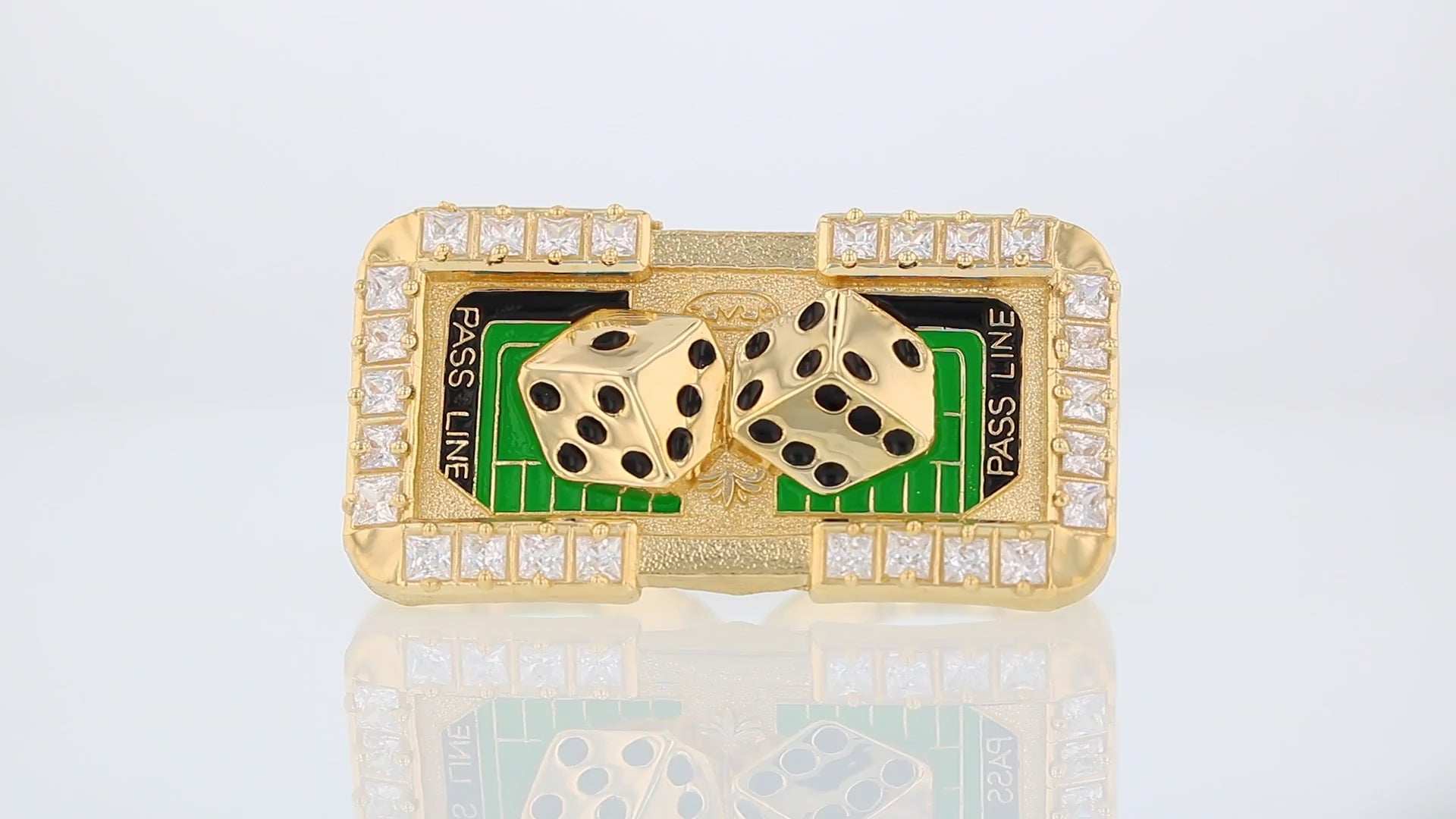 360 degree view of ring.